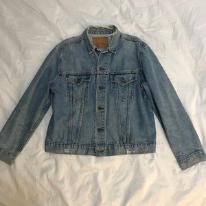 Vintage Levi Strauss Denim Jacket (70s) Orange Tag